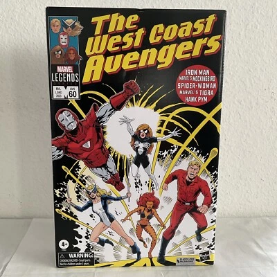 "Juego de figuras de acción de 6"" Marvel Legends The West Coast Avengers paquete de 5 Hasbro" Foto 1 de 4