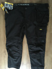Snickers men's black workwear trousers, BNWT, size 066 - waist 54"