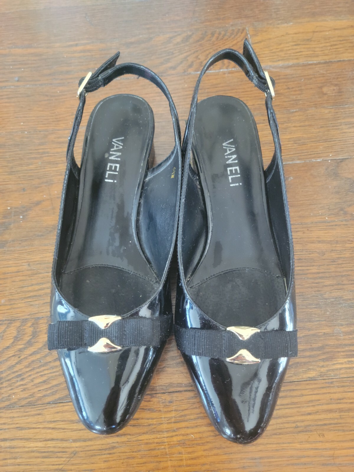 Soft Ladies Black Patent Leather Dress 