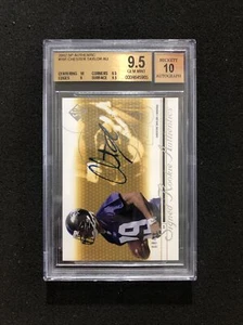 2002 Upper Deck SP Authentic CHESTER TAYLOR #191 BGS 9.5 💎 RC AUTO 0944/1150 - Picture 1 of 2