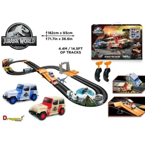 Jurassic World - Ultimate Wild Race Set, Scale: 1:43, Track Length: 4.4m 14.5ft - Picture 1 of 3