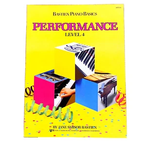 Bastien Piano Basics LEVEL 4 Performance BOOK-James Bastien-Piano Lessons-Music - Picture 1 of 2