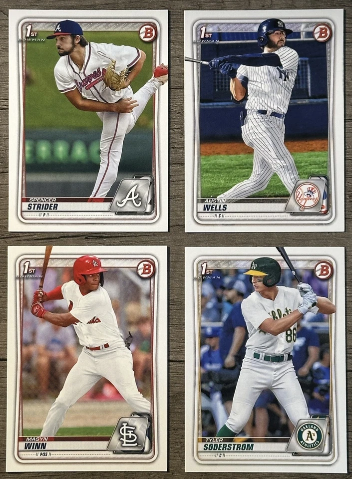 2020 Bowman Draft Baseball Paper #1-200: You Pick- Complete Your Set - Image 1 of 1