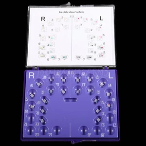 Dental Monocrystalline Sapphire Bracket Mini Roth 0.022" 3Hooks W/ Buccal - Picture 1 of 12