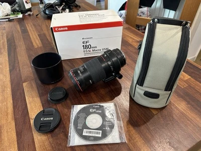 Canon EF 180mm f/3.5 L Macro USM Lens - Mint Condition. - Image 1 of 4