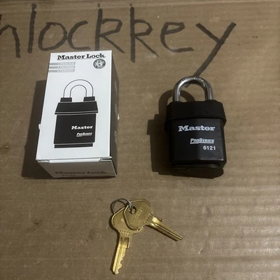 Brand New-Open Box-Master Lock Proseries 6121 Padlock - Image 1 of 4