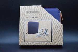 NEW open box CRAFTED IMPORTS TRAVEL BAR SET - Picture 1 of 3
