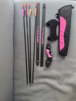 Barnett Lil Banshee Compuesto Junior 34" Arco de Tiro con Arco Piezas Empuñadura Rosa Foto 1 de 4