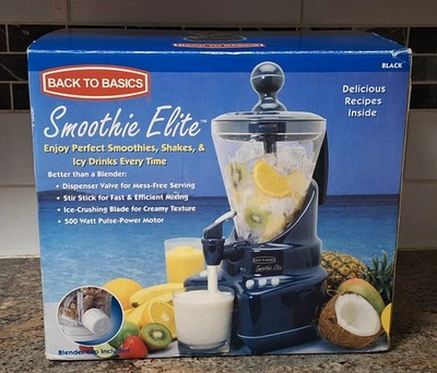 Back to Basics Smoothie Elite Blender – Open Box, Never Used - Image 1 of 4