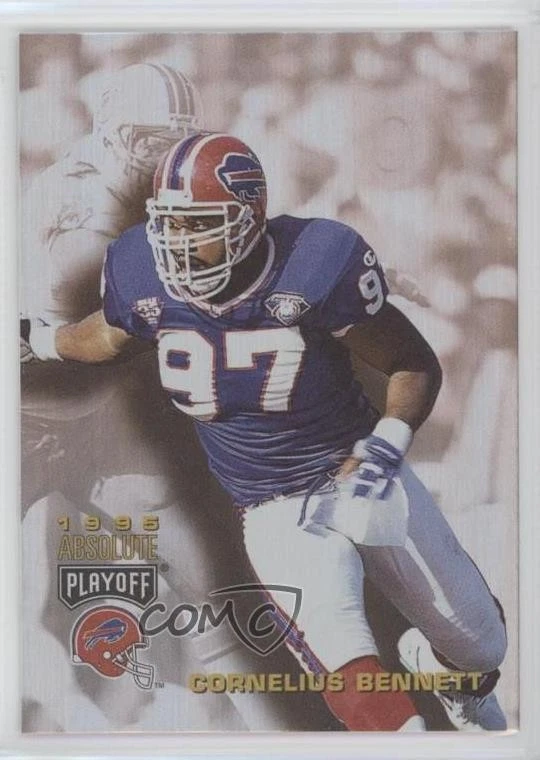 1995 Playoff Absolute Cornelius Bennett #144 - Image 1 of 2