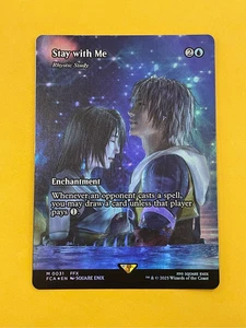 MTG Magic The Gathering Stay With Me Rhystic Study Showcase Foil #0031 - Picture 1 of 2
