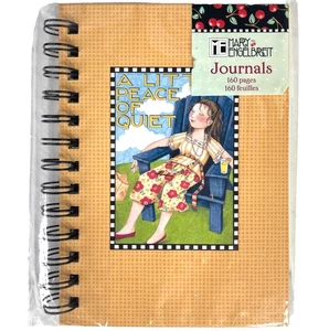 Mary Engelbreit Spiral Journal A Little Peace of Quiet 160pgs 2006 Colorbok Inc. - Picture 1 of 5