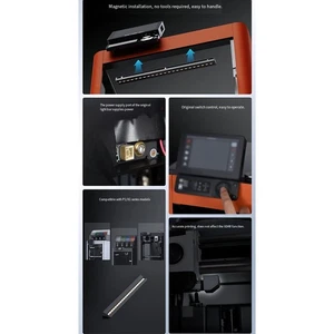 Efficient LED Light Strip for Bambu Lab For 3D Printers with Magnetic Setup - Zdjęcie 1 z 12