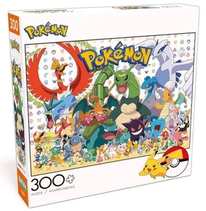 Official Pokemon 300 Large Piece Jigsaw Puzzle 21.25" L X 15" W - Buffalo Games - Picture 1 of 4