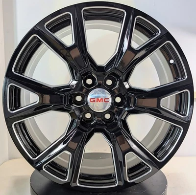 Juego de llantas de 22" 4️⃣ para GMC Sierra 1500 Yukon Denali XL Elevation AT4 Foto 1 de 4