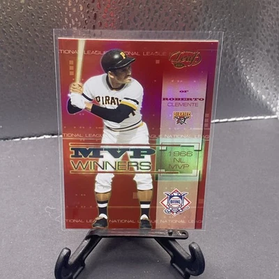 Leaf Roberto Clemente 2004 Jugador Más Valioso Oro Paralelo #296/500 Foto 1 de 2