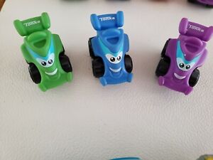 14 Tonka/Hasbro Disney/Pixar MIXED LOT RACE CARS, TRUCKS, FIRE ENGINE AND MORE