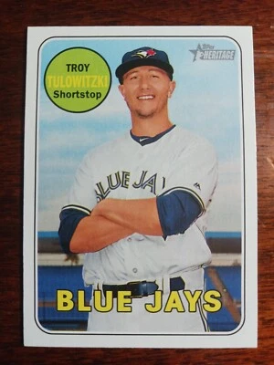 2018 Topps Heritage 98 Troy Tulowitzki - Image 1 of 2
