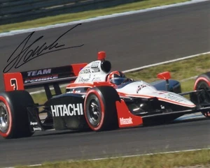 Helio Castroneves signed Team Penske 8x10 photo racing legend Indy Car #3 - Picture 1 of 1