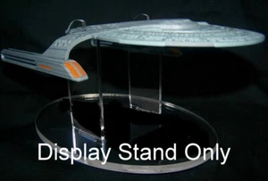 Soporte de exhibición de acrílico SOLO para Star Trek Eaglemoss cubiertas inferiores USS Vancouver - Imagen 1 de 2