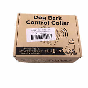 No Barking Training Bark Control Collar Rechargeable Anti Bark Pet Dog NEW