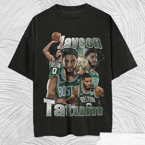 Jayson Tatum Vintage 90s 80s Bootleg T shirt Jayson Tatum Player Basketball 2022 Cover