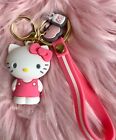 Hello Kitty Friends Pink Character Anime Kawaii Key Ring Purse Charm Collection 