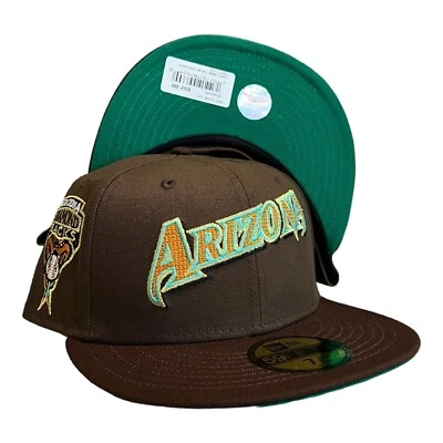 New Era Arizona Diamondbacks Fields 59FIFTY Fitted Hat Cap D-Backs Patch 7 3/4 - Image 1 of 4