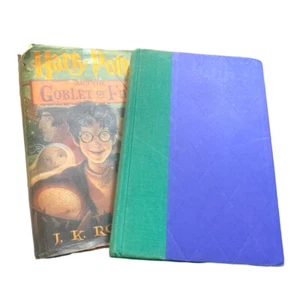 Lot 2 Harry Potter Books - Goblet Of Fire & The Chamber Of Secrets J.K Rowling - Picture 1 of 9