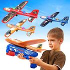 3 Pack Airplane Launcher Toy,Foam Glider Led Plane, Catapult Plane Boy Toys w...