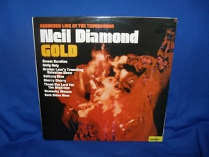 NEIL DIAMOND GOLD LIVE AT THE TROVADOR - DISCO LP australiano - Imagen 1 de 3