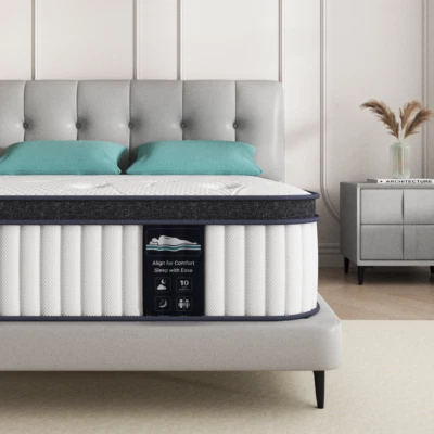 8/10/12/14”  Memory Foam & Innerspring Hybrid Mattress Twin Full Queen King Size - Image 1 of 4