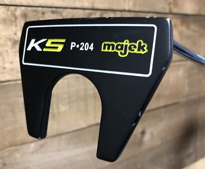 USED RH Majek K5 P-204 Golf Putter Mallet Style 31 Inches Steel 874-LLNZ - Image 1 of 4