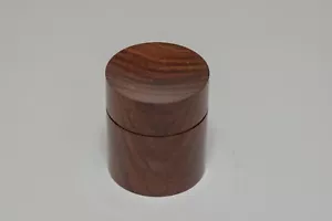 A Small Cocobolo Turned Box by Bert Marsh - Picture 1 of 9
