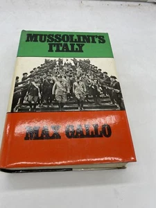 MAX GALLO MUSSOLINI ITALY SCHUMAN LONDON 1974 - Imagen 1 de 4