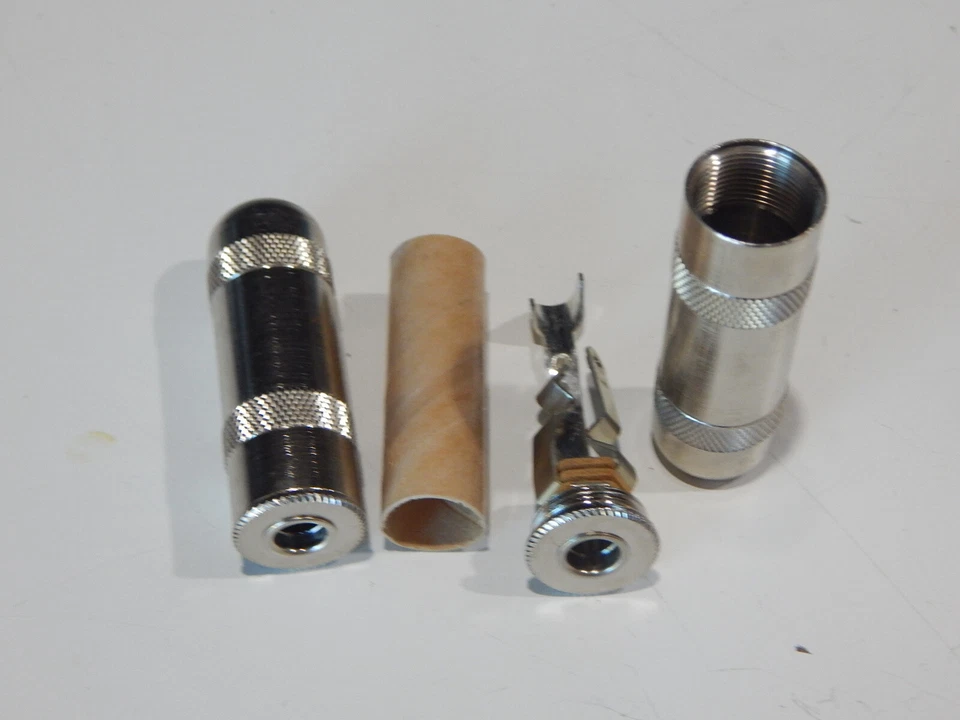 SWITCHCRAFT 1238 1/4" 3 POSICIONES METAL AUDIO JACK - LOTE DE 2 CONECTORES Foto 1 de 1