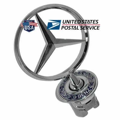 Adorno capó mercedes-benz para 300e c280 c230 clk320 e320 e420 s500 Foto 1 de 4