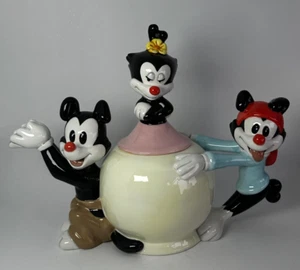 VTG 1994 WB Animaniacs Teapot Yakko Wakko and Dot Warner Bros Studio Store NEW - Picture 1 of 8