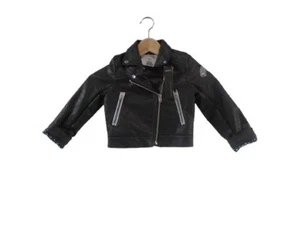 IKKS Small Child Faux Leather Jacket – Black Design - Picture 1 of 7