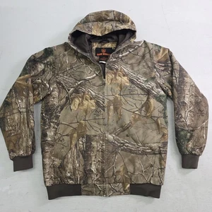 Game Winner Realtree Xtra Camo Insulated Hooded Jacket Youth Boys Sz L Hunting - Picture 1 of 9