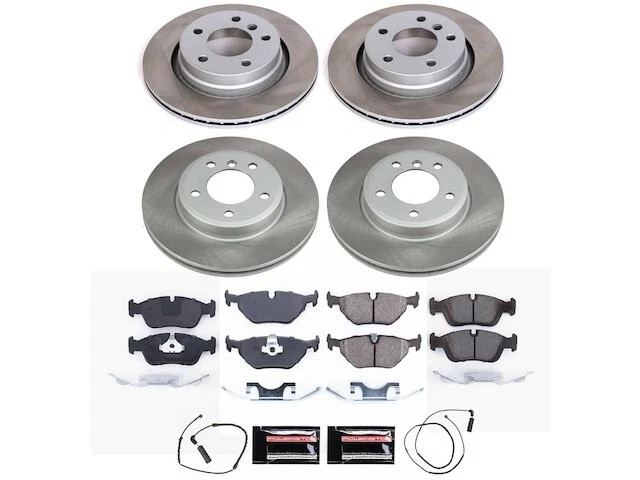 Kit de pastillas de freno y rotor delanteras y traseras para BMW 328Ci RF659KX 2000 Foto 1 de 1