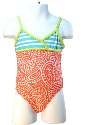 Traje de baño Tommy Bahama Relax multicolor de una pieza para niñas pequeñas talla 2T Foto 1 de 4