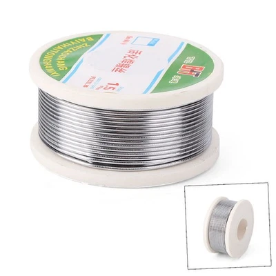 100g 1.5mm 60/40 Flux Reel/Tube Tin Lead Rosin Core Soldering Wire Welding Iron - image 1 of 4