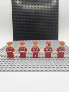 Lego City Hospital Paramedic Minifigures Red Reflective Lot Of 5 Cty0317 - Picture 1 of 5