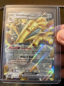 Pokémon TCG Gholdengo ex 139/182 Double Rare Paradox Rift - Picture 1 of 2