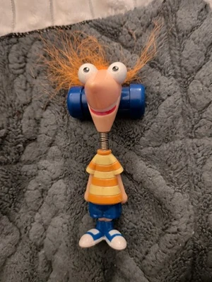 Rare Phineas And Ferb Disney XD Phineas Giggle Gabble Shake Head  2010 Toy - Image 1 of 3