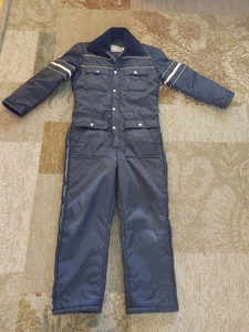 Traje de nieve Sears para moto de nieve para hombre negro mediano con cremallera piernas invierno trabajo ropa exterior - Imagen 1 de 15