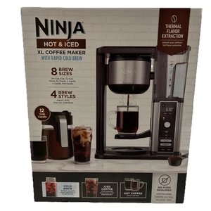 Ninja - Cafetera XL caliente y helada con preparación rápida en frío cafetera de goteo de 12 tazas - Imagen 1 de 9