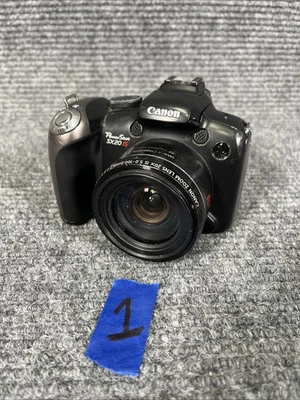 Цифровая камера Canon PowerShot SX20 IS 12,1 Мп 20-кратный зум -PC1438 - протестирована No1 - Изображение 1 из 4