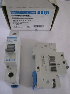 OBTÉN INTERRUPTOR DE CIRCUITO MCB MONOPOLE SCHUPA D10. NLS 10-1/D10. - Imagen 1 de 1